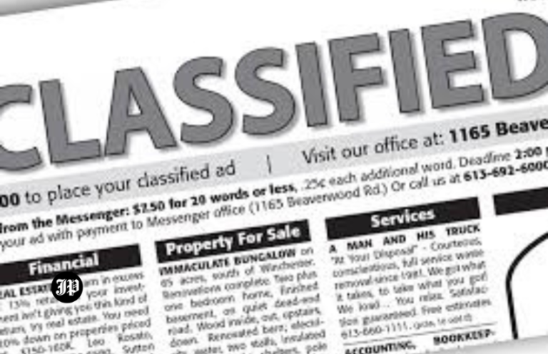 classified ads