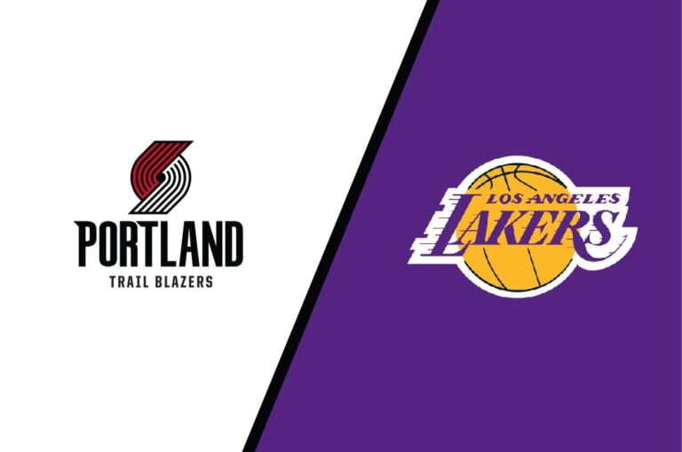 Portland Trail Blazers vs Lakers Match Player Stats